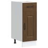 vidaXL Mueble bajo de cocina Kalmar madera ingenier&iacute;a de roble marr&oacute;n