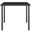 vidaXL Juego de comedor de jardín 5 piezas acero