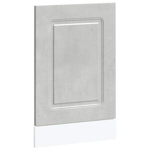 vidaXL Panel para lavavajillas&nbsp;Kalmar&nbsp;gris hormig&oacute;n&nbsp;45x1,5x67 cm
