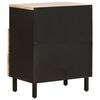 vidaXL Armario de Noche 50 x 33 x 60 cm Madera de mango maciza