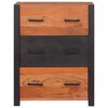 vidaXL Buffets y Sideboards con cajón Marrón 55 x 30 x 75 cm
