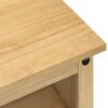 vidaXL Mueble de TV Corona madera maciza de pino 100x40x52 cm