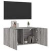 vidaXL Mueble para TV de pared gris Sonoma 80x30x41 cm