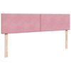 vidaXL Estructura cama otomana con colch&oacute;n terciopelo rosa 200x200 cm