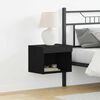 vidaXL Conjunto de mueble de TV 2 pcs Roble Negro 40 x 30 x 30 cm