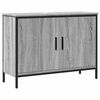 vidaXL Armario lavabo ba&ntilde;o madera ingenier&iacute;a gris Sonoma 80x30x60 cm