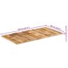 vidaXL Tablero de mesa madera maciza de mango 25-27 mm 120x60 cm