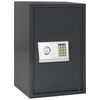 vidaXL Caja fuerte digital Gris oscuro 40 x 35 x 60 cm Acero