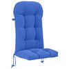 vidaXL Coj&iacute;n para tumbona de sol PUTTEN 100% Poli&eacute;ster Azul Royal