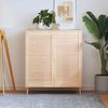 vidaXL Puerta de armario de lamas 2 uds madera de pino 99,3x49,4 cm