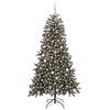 vidaXL &Aacute;rbol de Navidad artificial Verde 180 cm PVC, Pl&aacute;stico y Acero