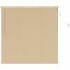 vidaXL Persiana veneciana Marr&oacute;n Claro con Patr&oacute;n 150 x 140 cm 25 mm