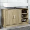 vidaXL Armario de lavabo madera de ingenier&iacute;a roble Sonoma 90x29x55 cm