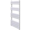 vidaXL Radiador toallero de ba&ntilde;o recto 600 x 1200 mm