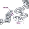 vidaXL Cadenas de nieve para SUV 4x4 2 unidades 16 mm tama&ntilde;o 400