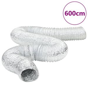 vidaXL Conducto de ventilación de aluminio 6 m Ø15 cm
