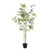 vidaXL &Aacute;rbol de Bamb&uacute; Artificial Verde 55 x 16 x 150 cm Tela y Bamb&uacute;