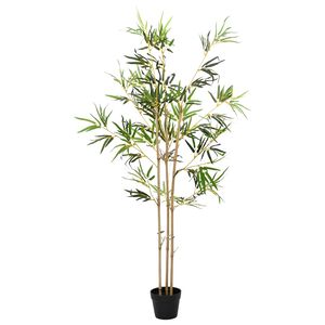vidaXL &Aacute;rbol de Bamb&uacute; Artificial Verde 55 x 16 x 150 cm Tela y Bamb&uacute;