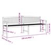 vidaXL Banco de jard&iacute;n madera maciza de teca 228x59,5x90 cm