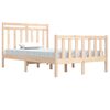 vidaXL Estructura de cama madera maciza 120x190 cm