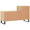 vidaXL Mueble zapatero madera contrachapada roble Sonoma 102x36x60 cm