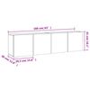 vidaXL Muebles para TV de pared 2 unidades roble Sonoma 80x30x41 cm