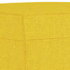 vidaXL Juego de sof&aacute;s con cojines 3 piezas tela amarillo claro