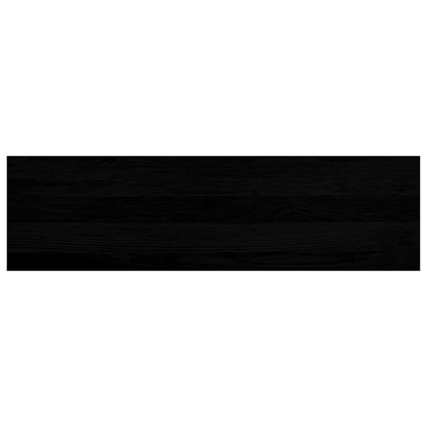 vidaXL Pelda&ntilde;os de escalera 8 uds madera maciza roble marr&oacute;n oscuro