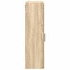 vidaXL Armario de pared para ba&ntilde;o TULUM Roble Sonoma 37 x 24,5 x 86 cm