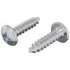 vidaXL Tornillo 2 pcs Plateado M4 x 16 mm Acero
