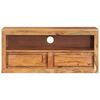 vidaXL Muebles para TV 2 uds madera maciza de acacia 88x30x40 cm