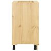 vidaXL Armario SKI Marr&oacute;n Miel 60 x 46 x 81 cm Madera de pino macizo