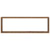 vidaXL Estante de Pared 4 pcs Madera envejecida 80 x 15 x 26 cm