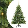 vidaXL &Aacute;rbol de Navidad artificial con 150 LED Verde 120 cm PE y PVC