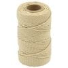 vidaXL Cuerda para barco 2 mm 25 m Natural
