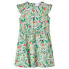 vidaXL Vestido infantil con mangas volantes caqui claro 104