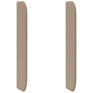 vidaXL Oreja de cabecero Marr&oacute;n 80 x 16 x 4 cm PVC