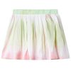 vidaXL Falda plisada infantil rosa claro 116
