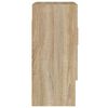 vidaXL Armario de pared madera contrachapada roble sonoma 60x31x70 cm