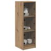 vidaXL Alacena Roble artesanal 35 x 37 x 109 cm Madera contrachapada