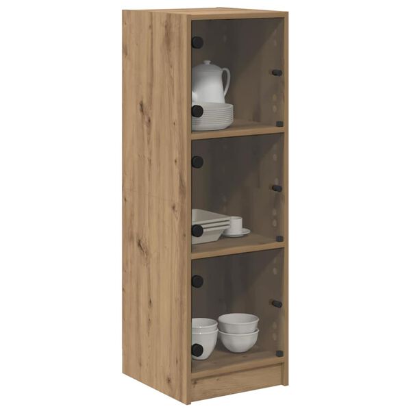 vidaXL Alacena Roble artesanal 35 x 37 x 109 cm Madera contrachapada