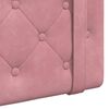 vidaXL Cabecera Colgante Rosa 150 x 55 x 5 cm Terciopelo
