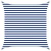 vidaXL Toldo Vela de Sombra Azul y Blanco 3 x 3 m