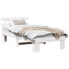 vidaXL Estructura de cama 100 x 200 cm Madera de pino macizo