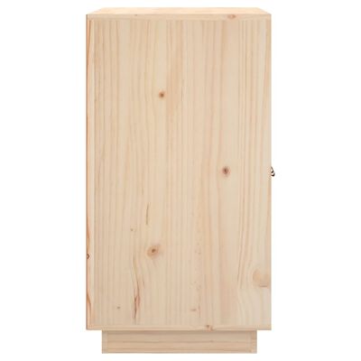 vidaXL Aparador de madera maciza de pino 65,5x40x75 cm