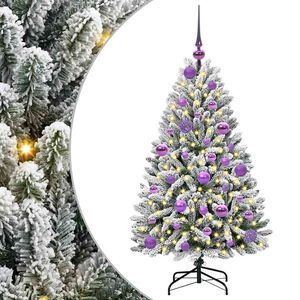 vidaXL &Aacute;rbol de Navidad artificial Verde y 120 cm PVC y Metal