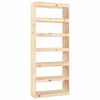 vidaXL Estanter&iacute;a/divisor de espacios madera de pino 80x30x199,5 cm