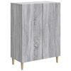 vidaXL Aparador Gris Sonoma 66 x 34,5 x 90 cm Madera de Ingenier&iacute;a