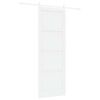 vidaXL Puerta Corredera ORKDAL 83 x 232 cm Madera de pino macizo