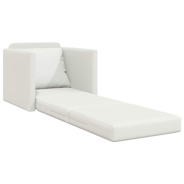 vidaXL Sof&aacute; cama 60cm Cuero artificial
